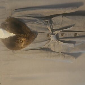 GAP Dark Gray Trench Coat